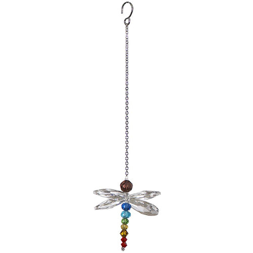 C530 Crystal Dragonflies - Rainbow