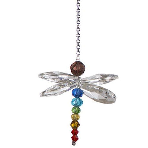 C530 Crystal Dragonflies - Rainbow